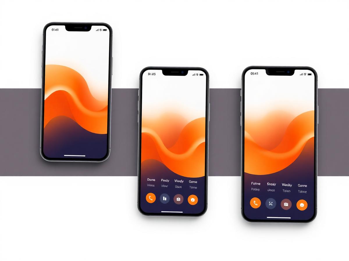 تطبيق موبايل ذكي